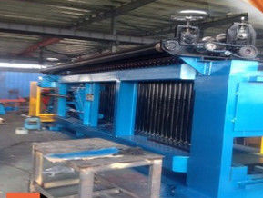 4.3m width 80*100 full automatic gabion  box making machine/hexagonal wire mesh machine