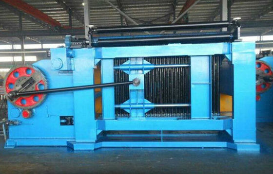 CNC 4300mm Width Reverse Twist Gabion Hexagonal Wire Netting Machine