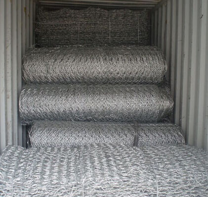 Hot sell 80mmx100mm, 2mX1mX1m  Galvanized gabion box/gabion mattress to phiiippines market