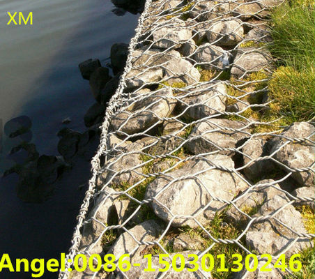 Low Price 80X100mm Galfan Hesco Gabion Box /Gabion Mesh Box Direct Factory from XM