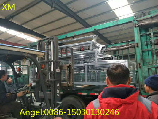 25*25mm-100mm*100mm mesh size Fully-Automatic single wire Chain Link Fence Machine