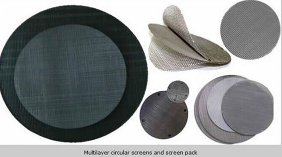 50 micro mesh round shape Stainless Steel Disc Filter Screen mesh