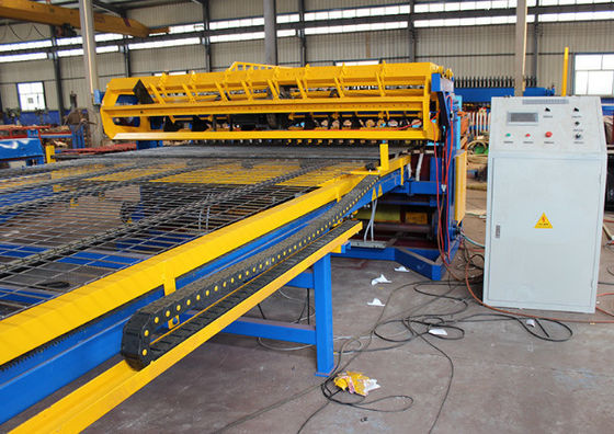 2.5m width full automatic Concrete Reinforcing Welded Wire Mesh Panel Machine with best price