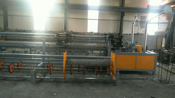 Fully-Automatic PLC control double wire feeding Chain Link Fence Machine