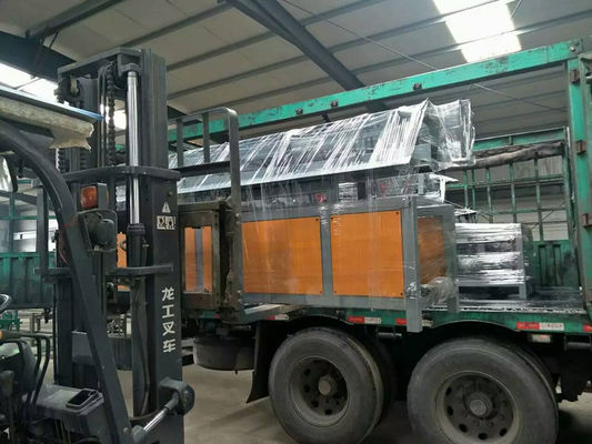 2m-4m width double wire feeding Fully Automatic Chain Link Fence  Machine for fence