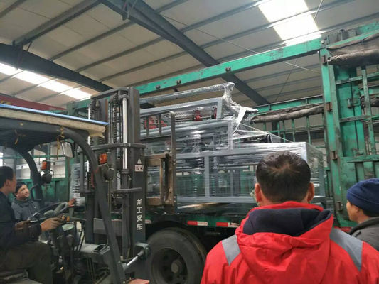 2m to 4m wdth double wire feeding Chain Link Fence Weaving Machine