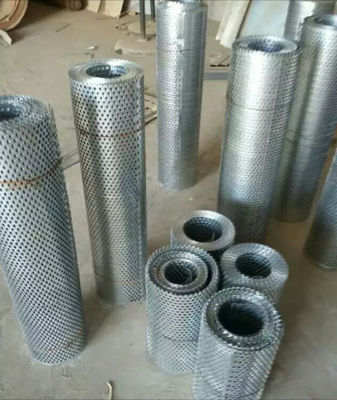 0.4mm thickness Stainless Steel /galvanized Perforated Metal Mesh Coil