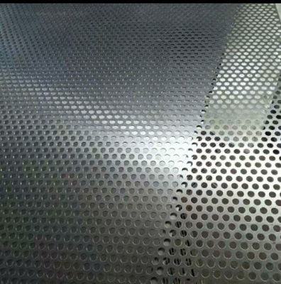 0.5mm thickness 4mm hole galvanized Perforated Metal Mesh Coil