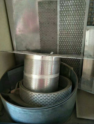 0.5mm thickness with 0.5mm hole galvanized Perforated Metal Mesh Coil