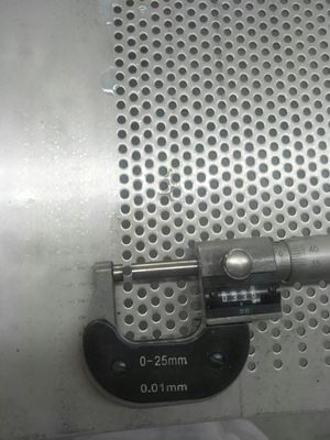 Stainless steel perforated metal mesh /perforated sheet for test sieve
