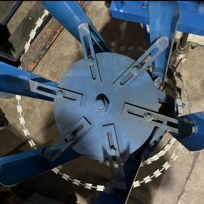hot sale 9 trips Concertina Razor Barbed Wire Making Machine