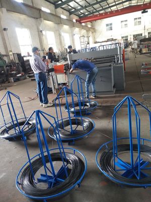 115 230mm width Full Automatic Brick Force  wire Mesh welding Making Machine to zimbabwe customer