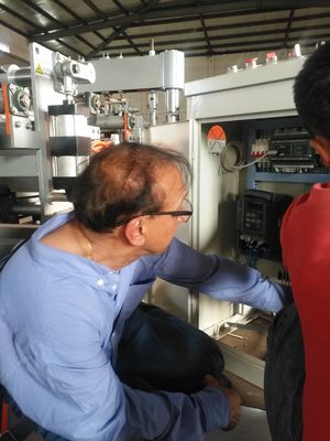 4 Rolls Together Easy Operation Brick Force Welding Wire Mesh Machine Price for Zimbabwe