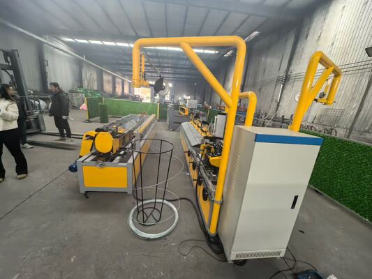 new design PLC Full Automatic Chain Link Fence Machine / Diamond wire Mesh machine
