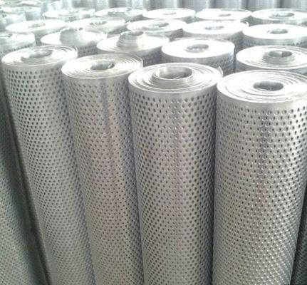 0.5mm Thickness 0.5mm hole  Galvanized Perforated Metal Mesh Coil