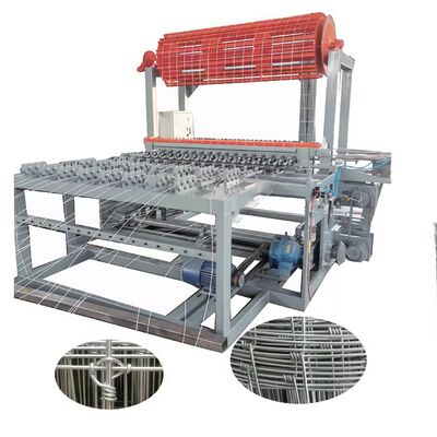 1-4m Width PLC Control Grassland Fence Machine Hinge Joint Fence Machine with 50mm Mesh for Cattle Deer Horse