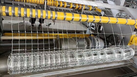 1-4m Width PLC Control Grassland Fence Machine Hinge Joint Fence Machine with 50mm Mesh for Cattle Deer Horse