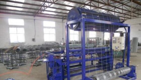 1-4m Width PLC Control Grassland Fence Machine Hinge Joint Fence Machine with 50mm Mesh for Cattle Deer Horse