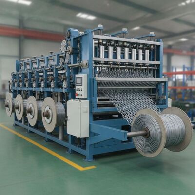 1-4m Width PLC Control Grassland Fence Machine Hinge Joint Fence Machine with 50mm Mesh for Cattle Deer Horse