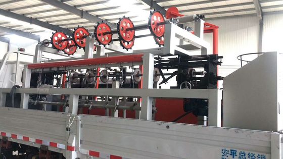 3m width Fully-Automatic single wire feeding Chain Link Fence making Machine with  Best Price
