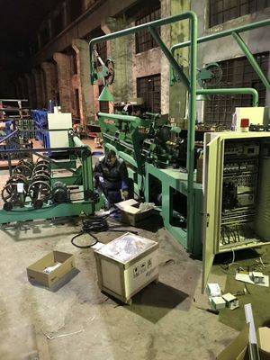 3m width Double wire feeding Fully Automatic Chain Link Fence  Machine