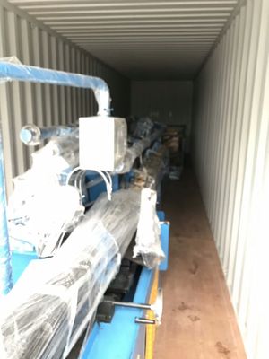 3m Width 8omm hole Automatic Single Wire feeding Chain Link Fence Making Machine for kenya