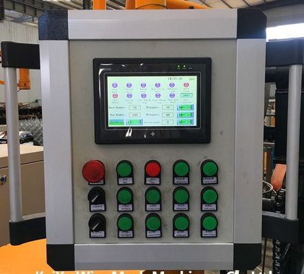 3m width servo motor singel wire feeding Full Automatic Chain Link Fence   Machine