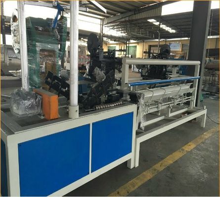 3 width Full Automatic double Wire feeding Chain Link Fence making Machine