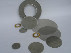 Different shape of Stainless Steel Disc Filter Screen mesh for filter element
