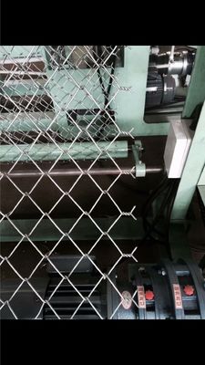 3m width Fully-Automatic PLC control single wire feeding Chain Link Fence Machine