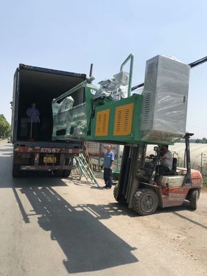 Double wire Full Automatic PLC Chain Link Fence Machine/Diamond Mesh Machine