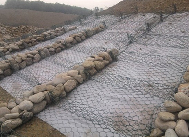 Hot sale 80*100 Galvanized Gabion Box /hexagonal wire mesh for Retaining Wall