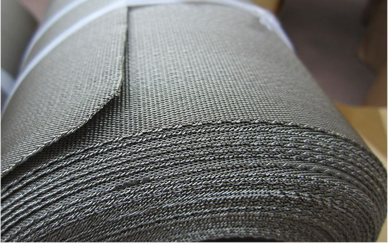 152x24 Stainless Steel 316 Reverse Dutch Weave 150mm Width Wire Mesh for Plastic Extruder