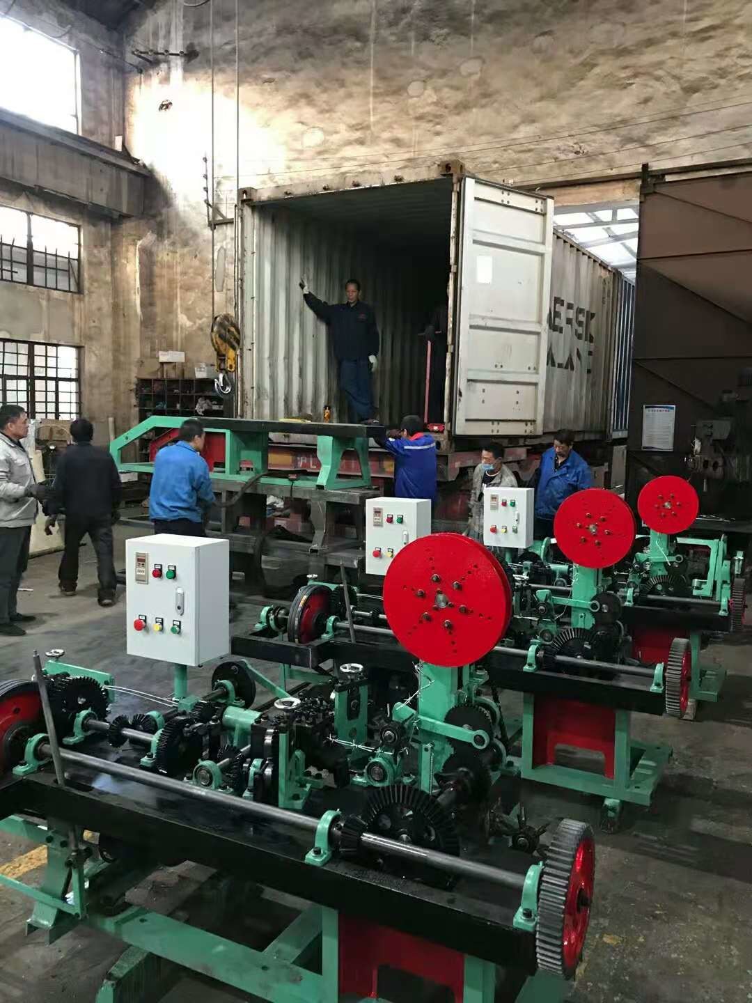 Best Price  High Production Barbed Wire Mesh Making Machine Good Factory
